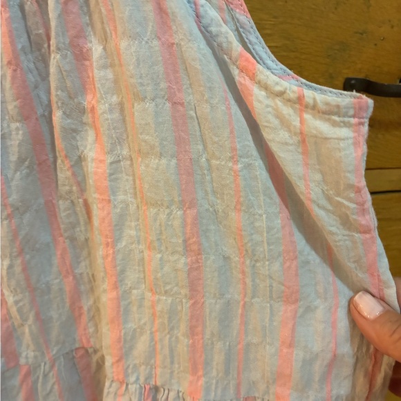 Maeve Striped Smock Top - Picture 6 of 7